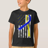 Ribbon Flag World Down Syndrome Day T Shirt Women Kids Ribbon Flag World Down Syndrome Day T Shirt Women Kids