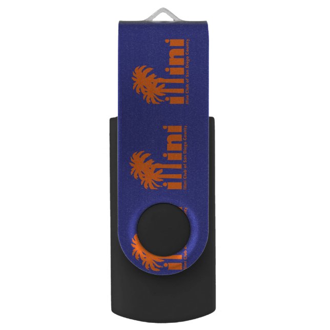 Ribbon Flash Drive (Front Vertical)