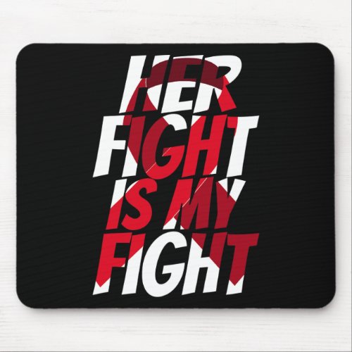 Ribbon For Her Products Brain Aneurysm Awareness  Mouse Pad