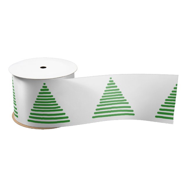 Ribbon - Graphic Line Xmas Trees (Spool)