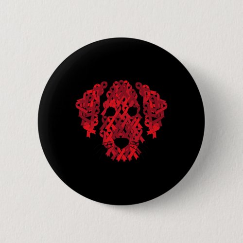 Ribbon Hiv Aids Brain Aneurysm Dog Awareness Gifts Button