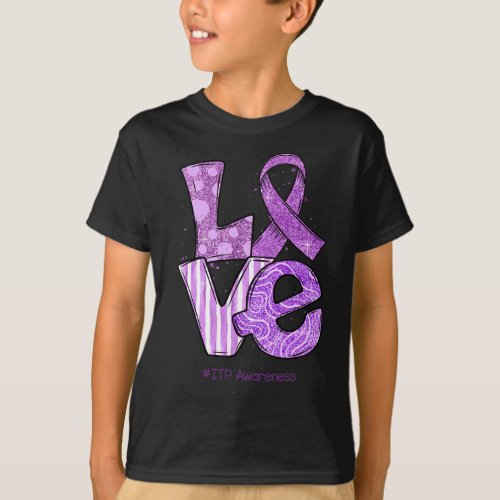 Ribbon Itp Awareness Month  T_Shirt