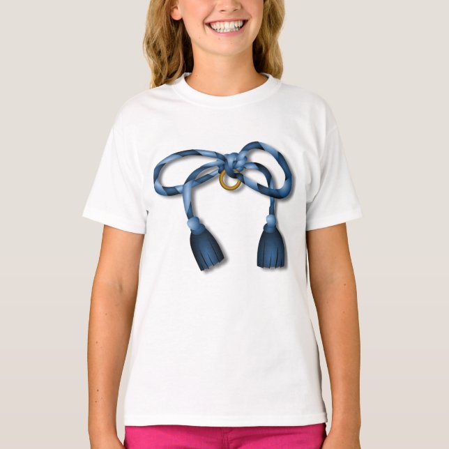 Ribbon Knot Girls T-Shirt (Front)