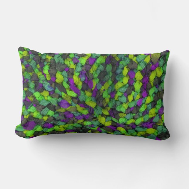 Ribbon Lumbar Pillow (Front)