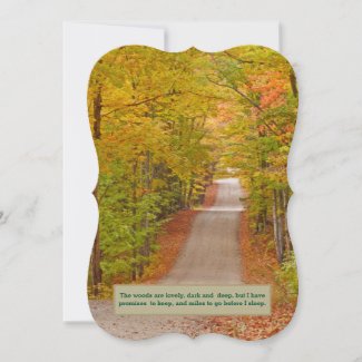 RIBBON OF ROAD THROUGH FALL COLORS humor