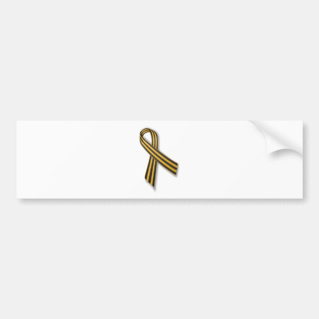 Ribbon of Saint George Bumper Sticker (Front)