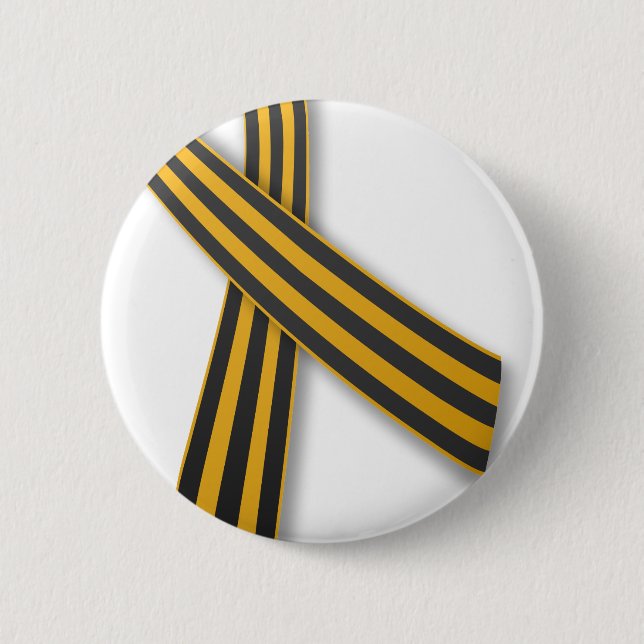 Ribbon of Saint George Pinback Button (Front)