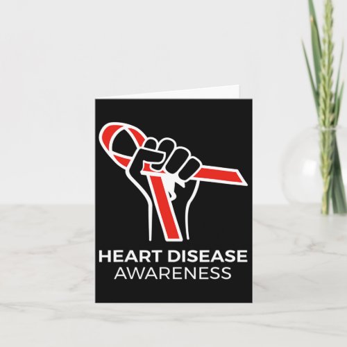 Ribbon Products amp Gifts For Heart Disease Awar Card