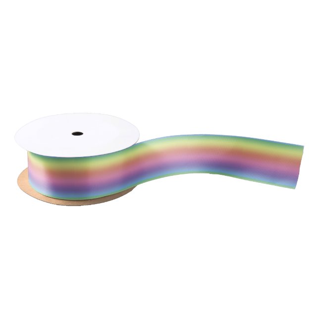 Ribbon - Rainbow Colors - Horizontal (Spool)