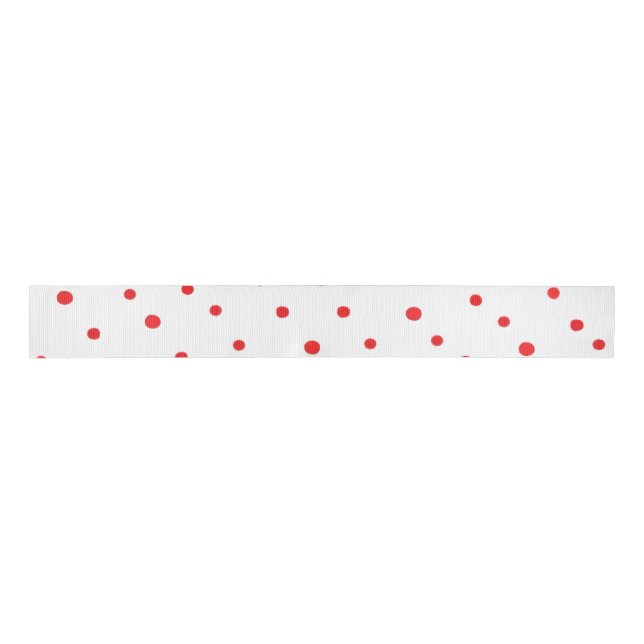 Ribbon Red polka dots (Front)