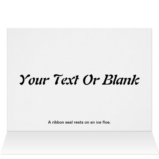 Ribbon Seal On Ice (Inside Horizontal (Top))