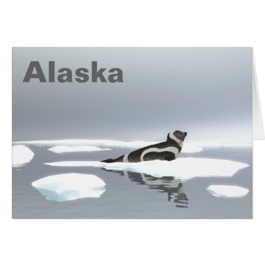 Ribbon Seal On Ice Cards (Front Horizontal)