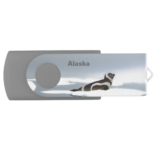 Ribbon Seal On Ice Flash Drive (Front)
