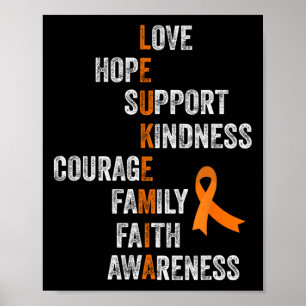 Ribbon Sign Retro Vintage Aml Leukemia Awareness