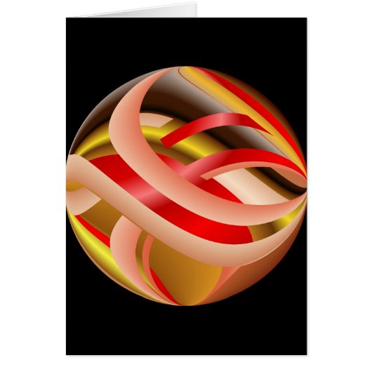 Ribbon Sphere Cards (Front)