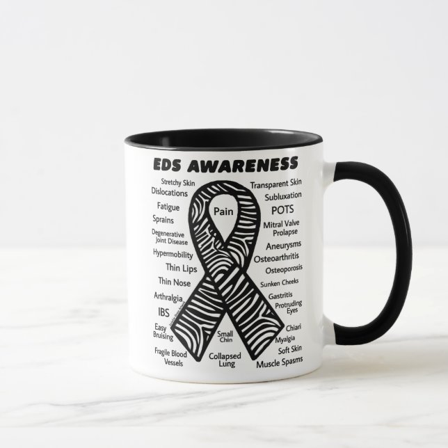 Ribbon/Symptoms...EDS Mug (Right)
