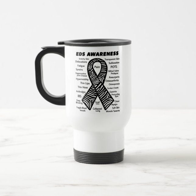 Ribbon/Symptoms...EDS Mug (Left)