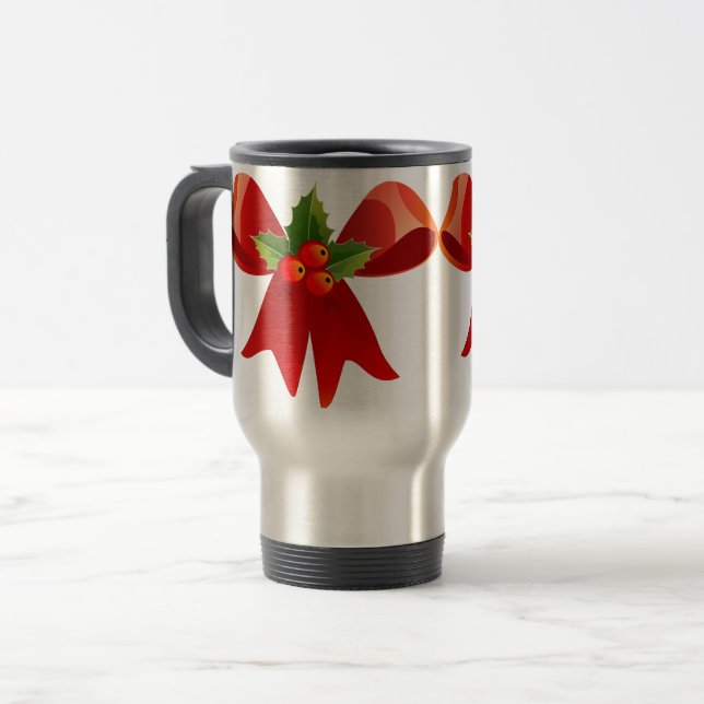 Ribbon  Travel Mug (Front Left)