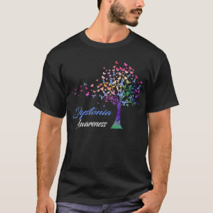 Ribbon Tree Dystonia Awareness T-Shirt