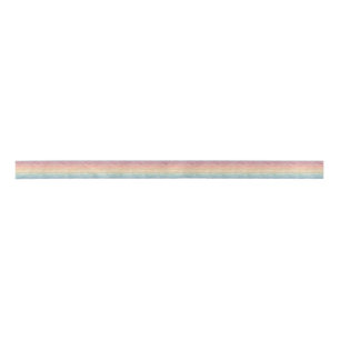 Ribbon Watercolor Rainbow Stripe