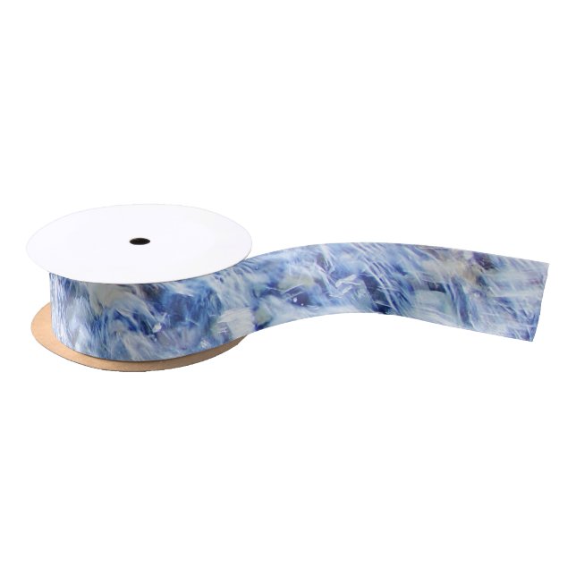 Ribbon waving blue water (Spool)