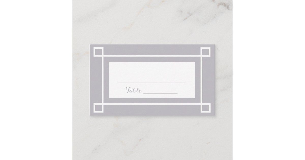Pale Mint Green Vintage Damask Jewel Wedding Table Seating Name Place Cards