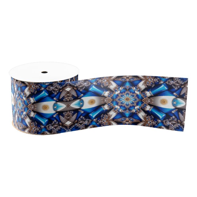 Ribbon with Argentinian Colors (Spool)