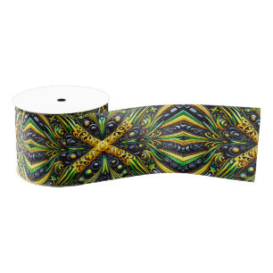 Ribbon with Jamaican Colors