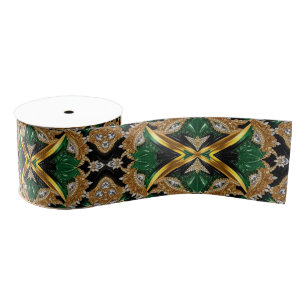 Ribbon with Jamaican Colors