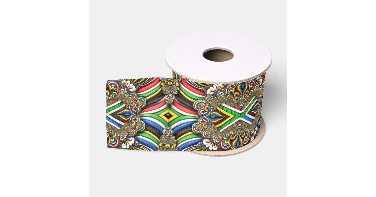 Ribbon with South African Colors | Zazzle