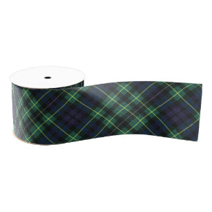 Ribbon - Yellow, Green & Blue Tartan Design2