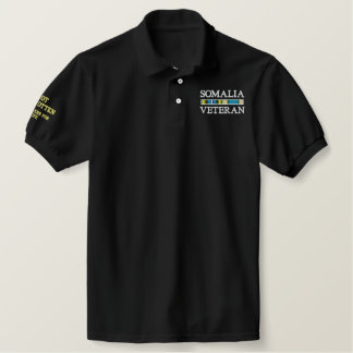 ribbons2-1-1.jpg, SOMALIA, VETERAN, Tour,... Embroidered Polo Shirt