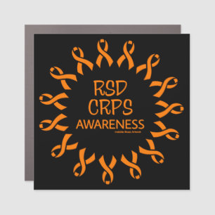 Ribbons/Circle...RSD/CRPS Car Magnet