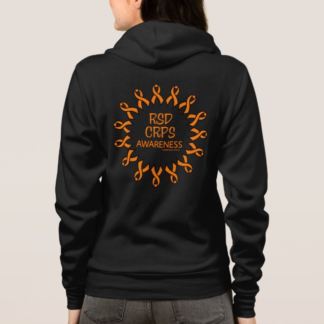 Ribbons/Circle...RSD/CRPS Hoodie (Back)