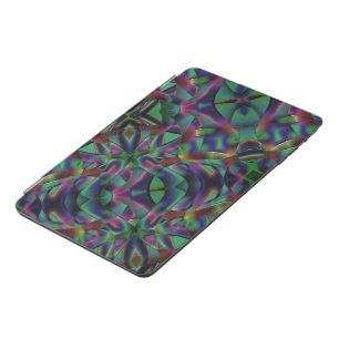 Ribbons intertwined with darkened colors iPad mini cover