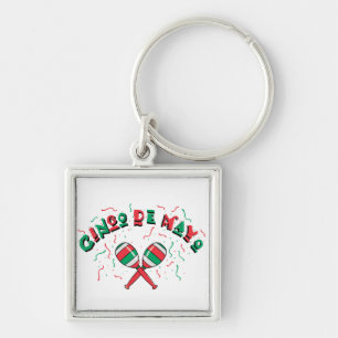 Ribbons & Maracas Keychain