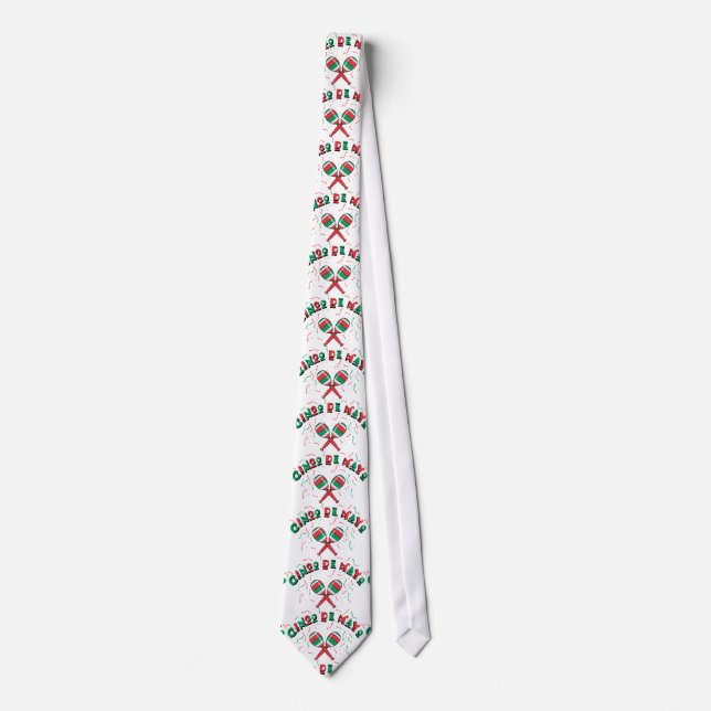Ribbons & Maracas - Neck Tie (Front)