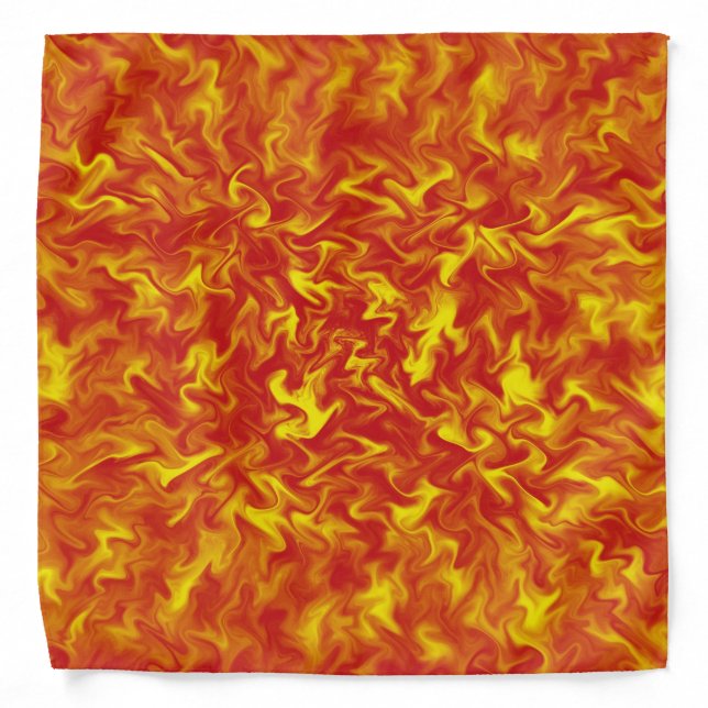 Ribbons of Fire Bandana (Front)