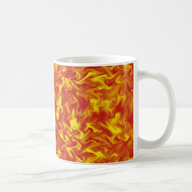 Ribbons of Fire Mug (Right)