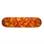 Ribbons of Fire Skateboard Deck