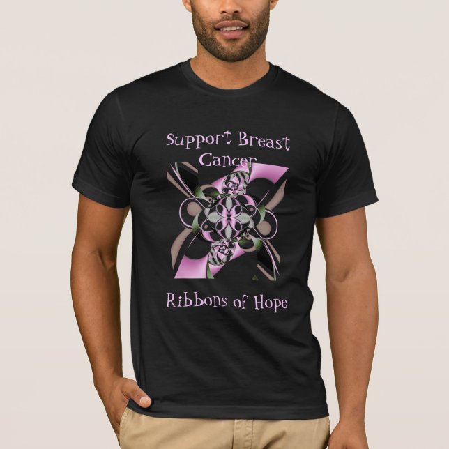 Ribbons of Hope Mens T-Shirt (Front)