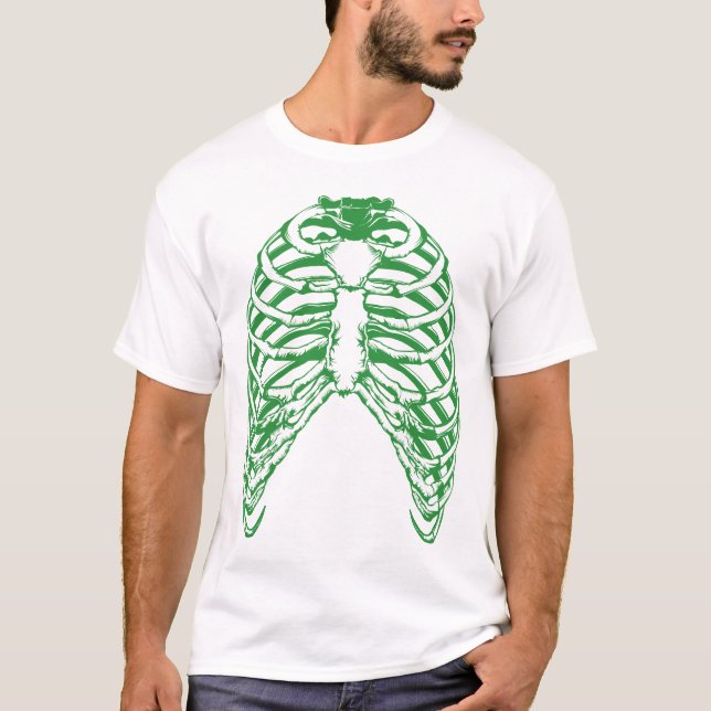 Ribcage and Scapula Light T-Shirt (Front)