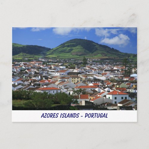 Ribeira Grande Azores Postcard