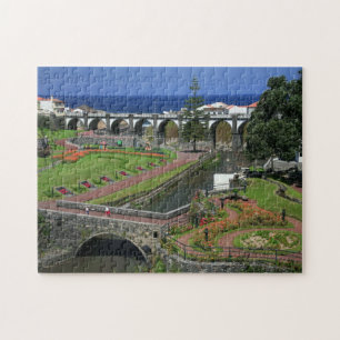 Ribeira Grande gardens Jigsaw Puzzle
