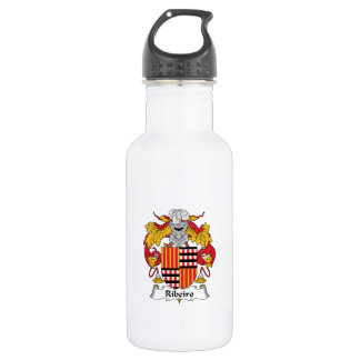 Ribeiro Family Crest Stainless Steel Water Bottle