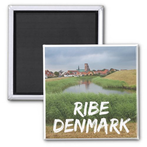 Riberhus and Ribe Jutland Denmark Magnet