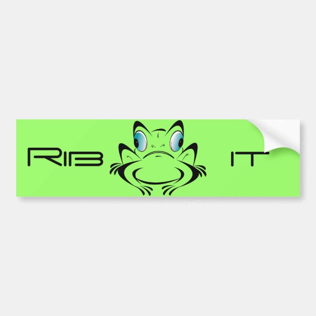 Ribit Bumper Sticker (Front)