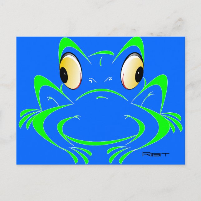 Ribit Postcard (Front)