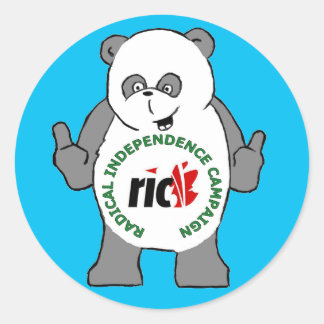 RIC Panda Sticker