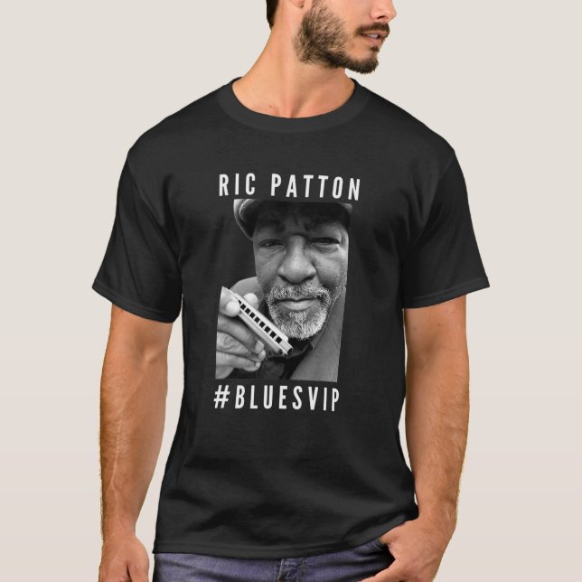Ric Patton Blues VIP T-Shirt (Front)